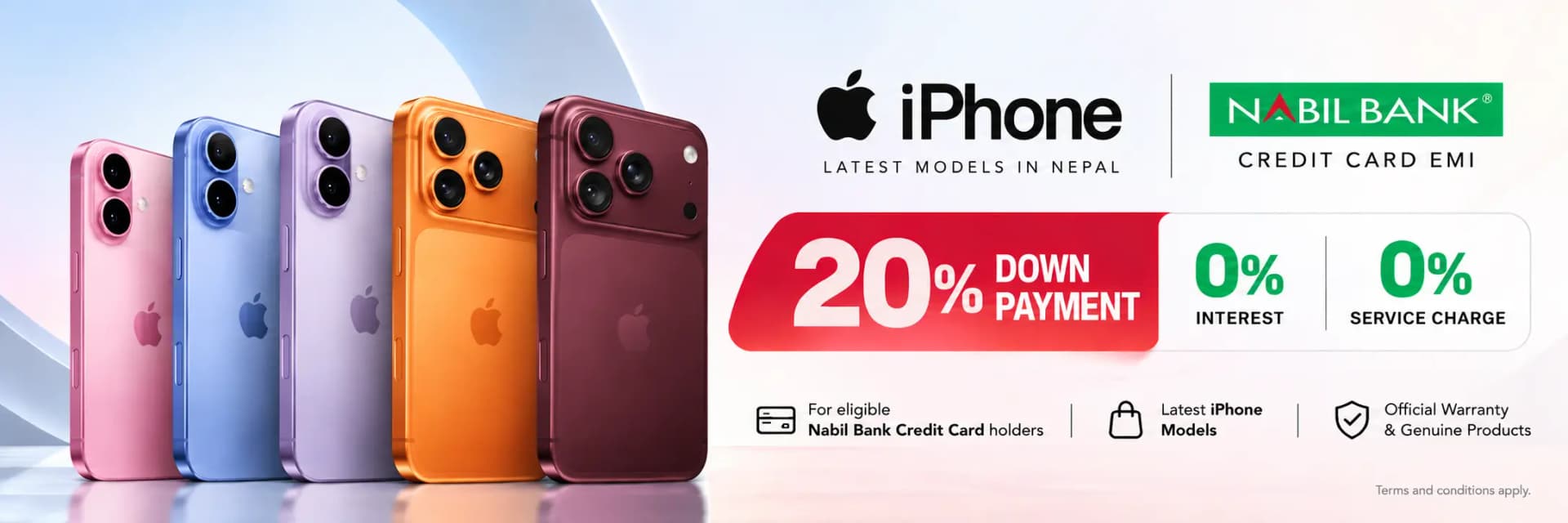 Apple iPhone banner
