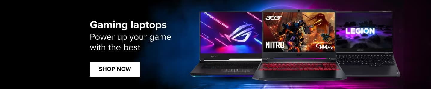 Laptop banner