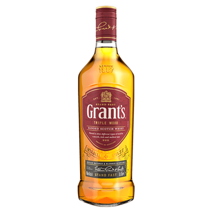 Grant's Triple Wood 1L + 1 Glass Free