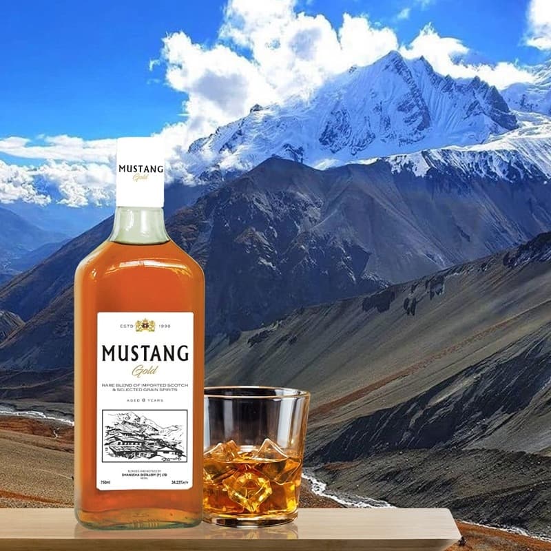 Mustang Gold 750ML
