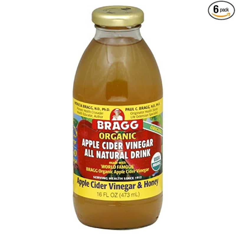 Bragg Apple Cider Vinegar Drink Honey 473ML