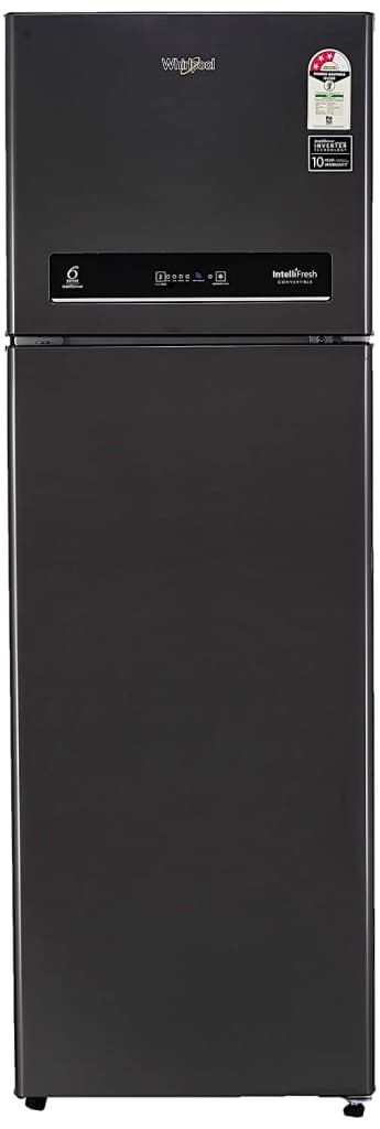 Whirlpool IF INV CNV 305 Steel Onyx Refrigerator 292 L