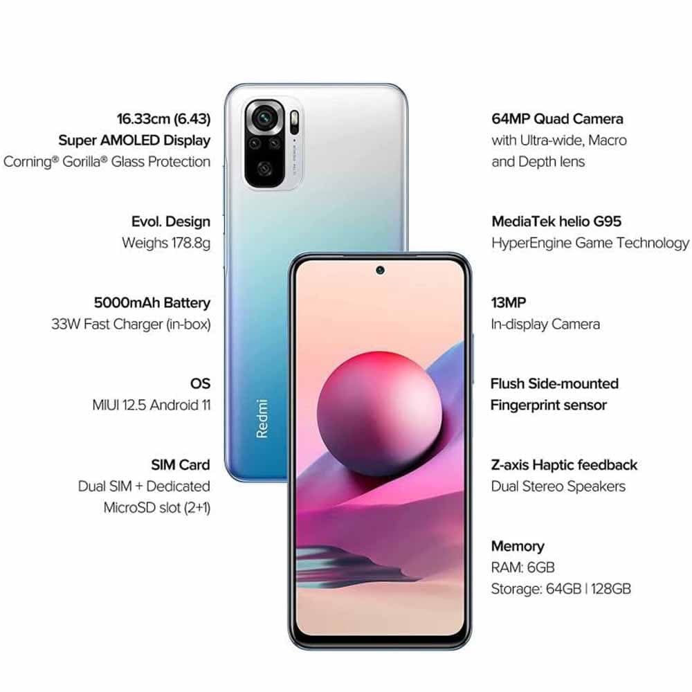 Xiaoimi Redmi Note 10S 128GB 4