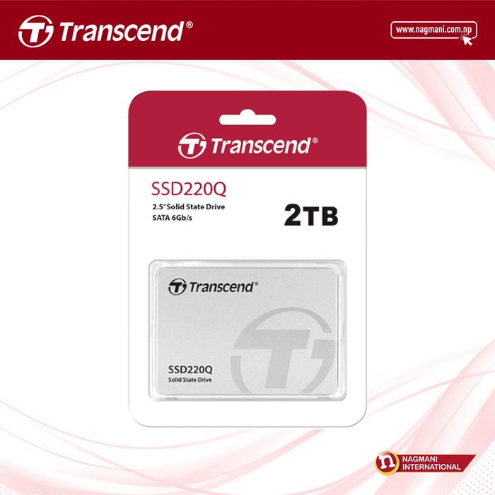 Transcend SATA III 6Gb/s SSD220Q-2TB