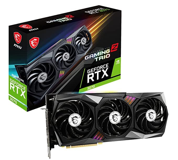 MSI GeForce RTX 3070 Gaming Z Trio 1