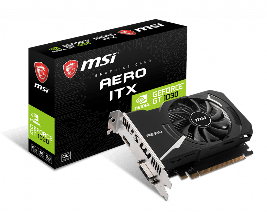 MSI GT 1030 AERO ITX 2G D4 OC