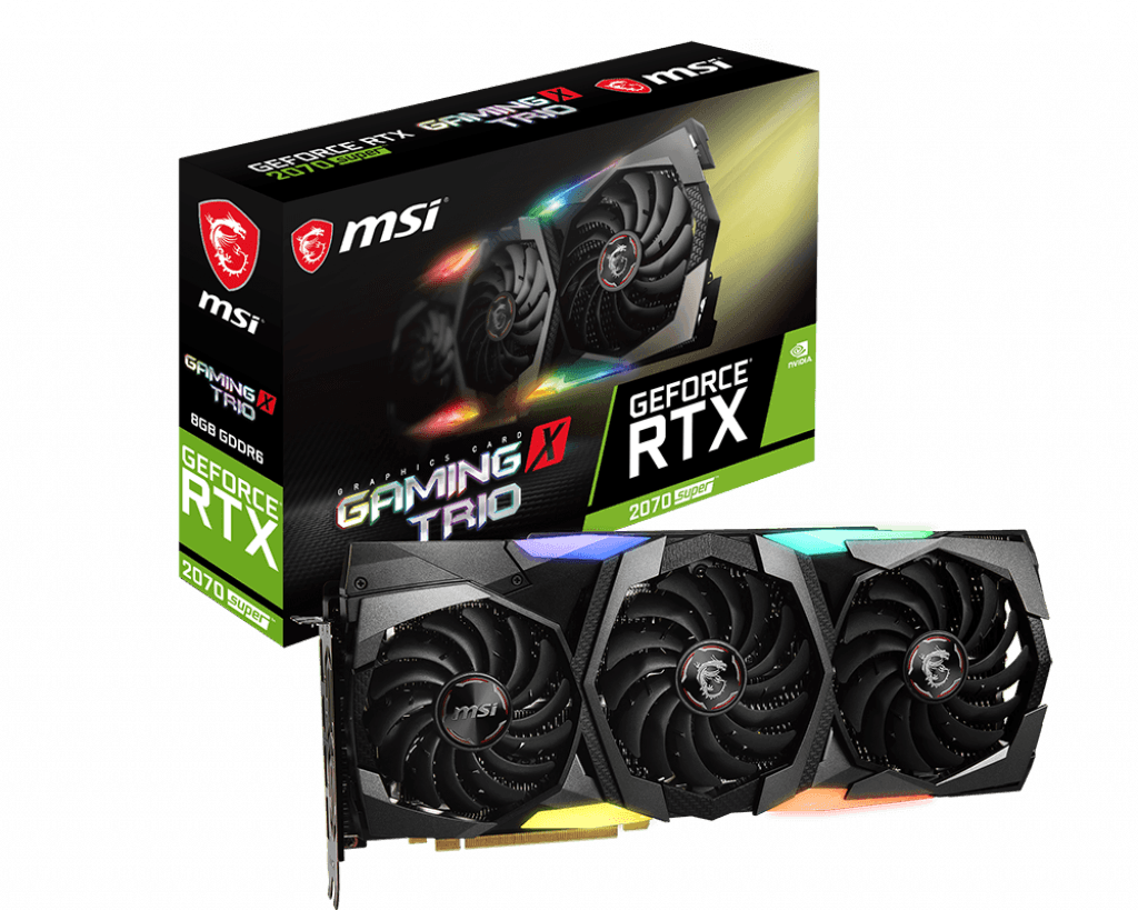 MSI GeForce RTX 2070 Super GAMING X Trio