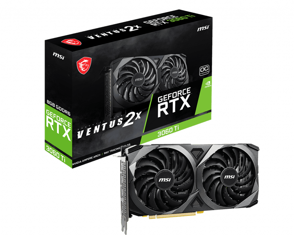 MSI GeForce RTX 3060 Ti Ventus 2X 8G OC V1 2