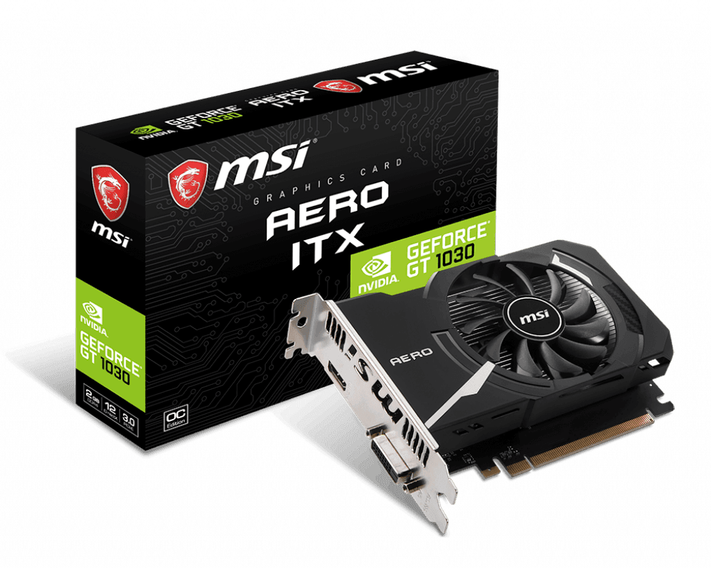 MSI GT1030 AERO ITX 2G D4 OC