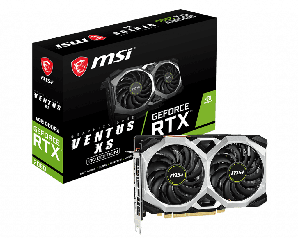 MSI GeForce RTX 2060 VENTUS XS 6G