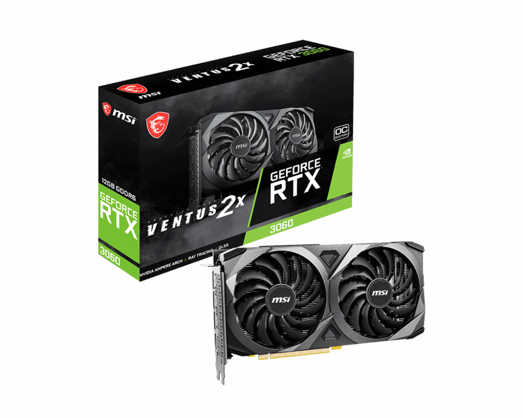 MSI GeForce RTX 3060 Ventus  2X 12G OC