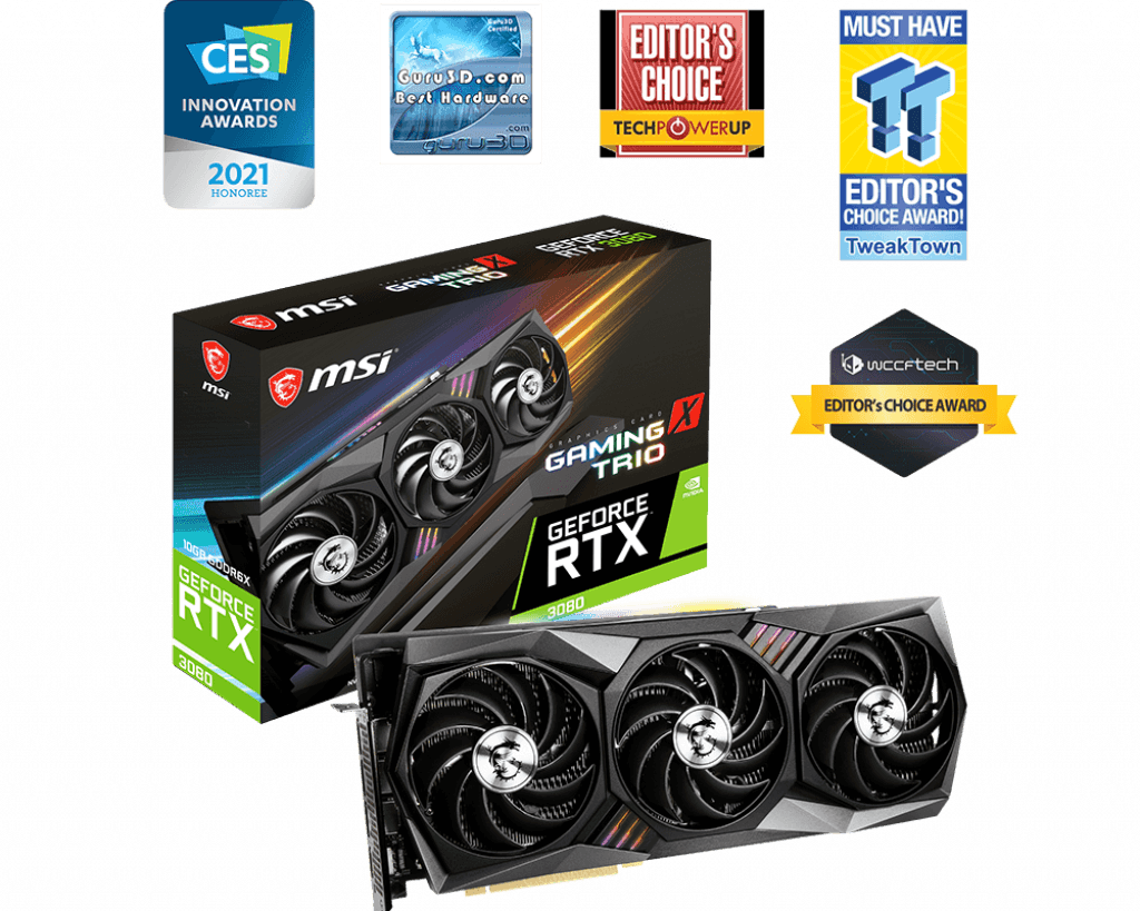 Msi GeForce RTX 3070 Ti GAMING X TRIO 8G | Be | Fatafat Sewa
