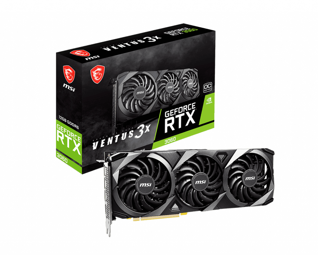 MSI GeForce RTX 3060 Ventus  3X 12G OC