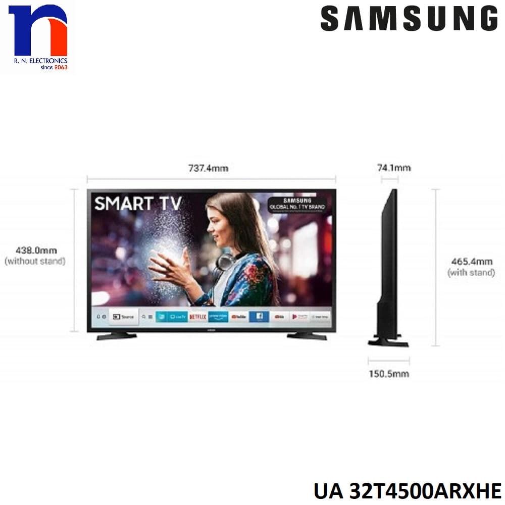 Samsung 32”Smart LED TV UA32T4500ARXHE 1