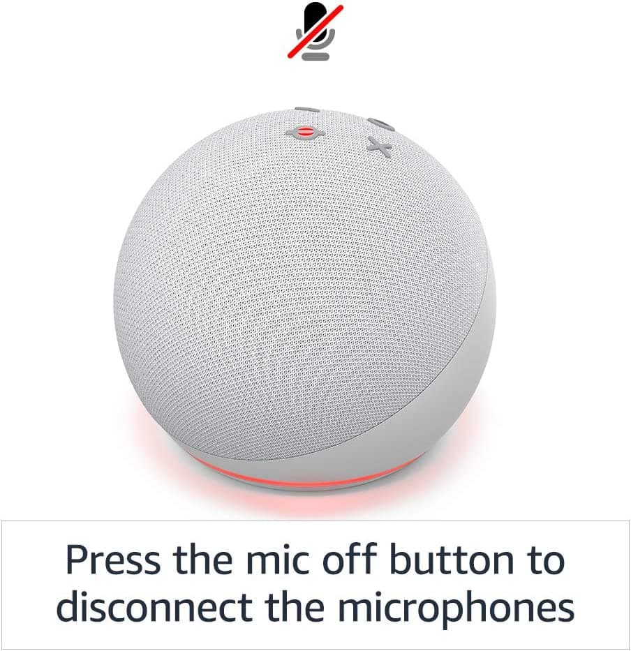 Echo Dot (4th Gen, 2020 release) | Smart speaker with Alexa | Charcoal 1