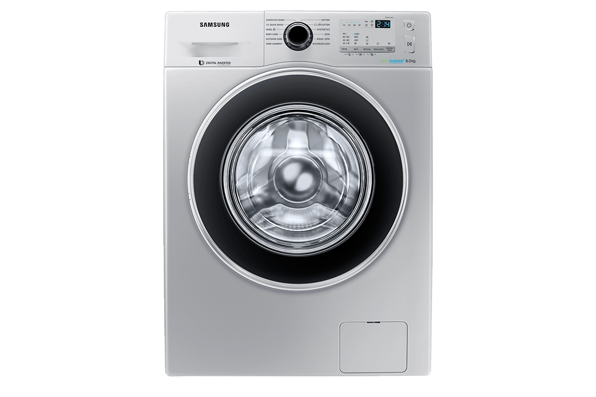 WW80J4213GS Front Loading with Eco Bubble Technology, 8kg