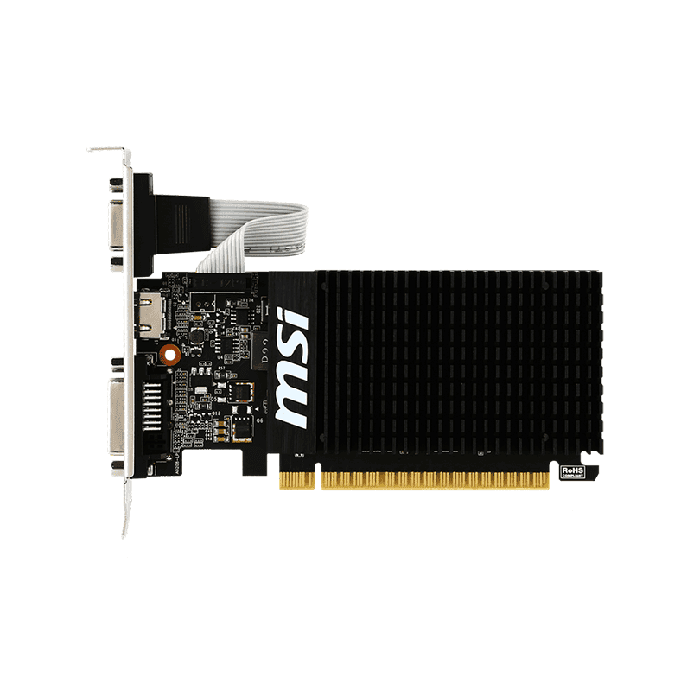 MSI NVIDIA GEFORCE GT 710 2GD5H LPV1 2GB