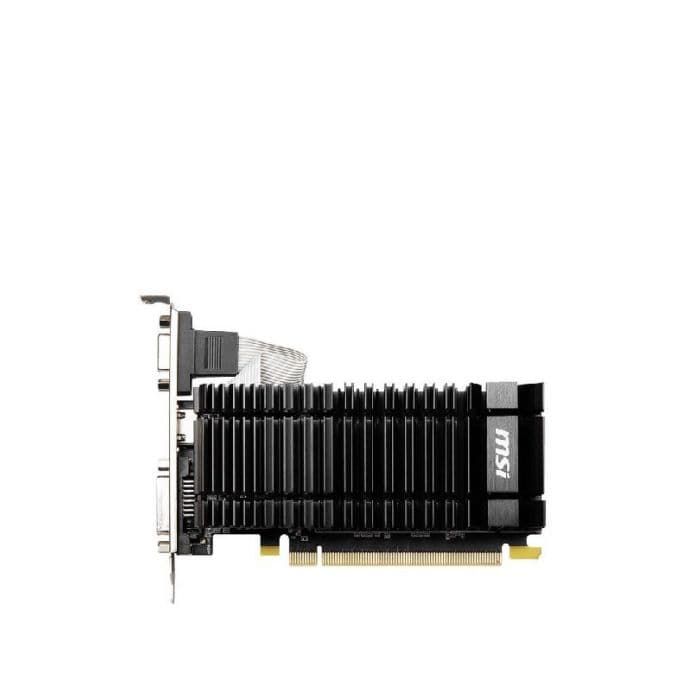 MSI GeForce GT 730 2GB DDR3 PCI Express 2.0 Low Profile Video Card N730K-2GD3H/LPV1