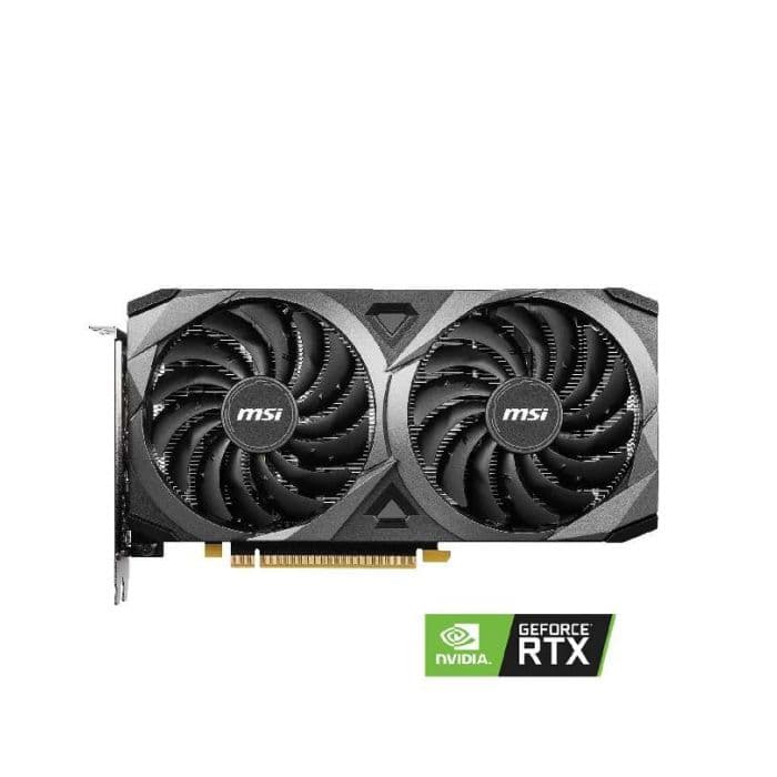 MSI Ventus GeForce RTX 3060 12GB GDDR6 PCI Express 4.0 Video Card RTX 3060 Ventus 2X 12G OC