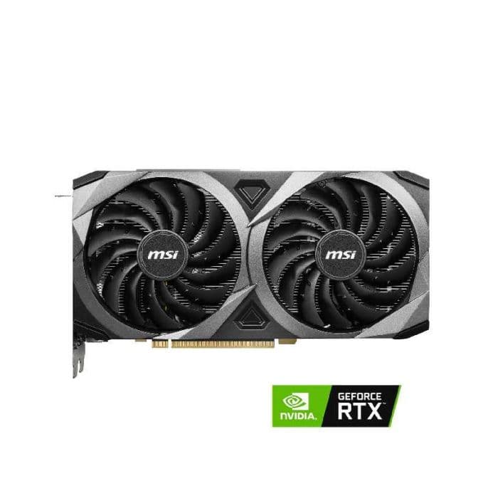 MSI Ventus GeForce RTX 3070 8GB GDDR6 PCI Express 4.0 Video Card RTX 3070 Ventus 2X 8G OC LHR