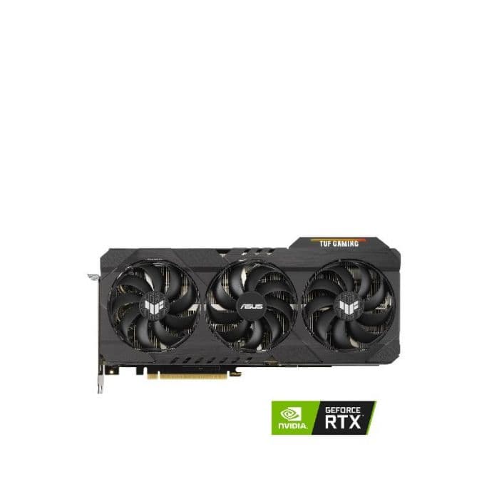 ASUS TUF Gaming NVIDIA GeForce RTX 3080 OC Edition Graphicss Card (PCIe 4.0, 12GB GDDR6X, LHR, HDMI 2.1, DisplayPort 1.4a, Dual Ball Fan Bearings, Military-grade Certification, GPU Tweak)