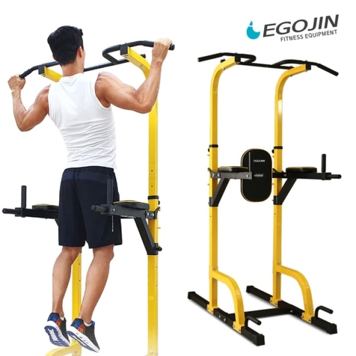 Heavy Quality Dip Stands Adjustable Power Tower Pull Up Bar Workout Dip Station Multi-Function Push Up bar