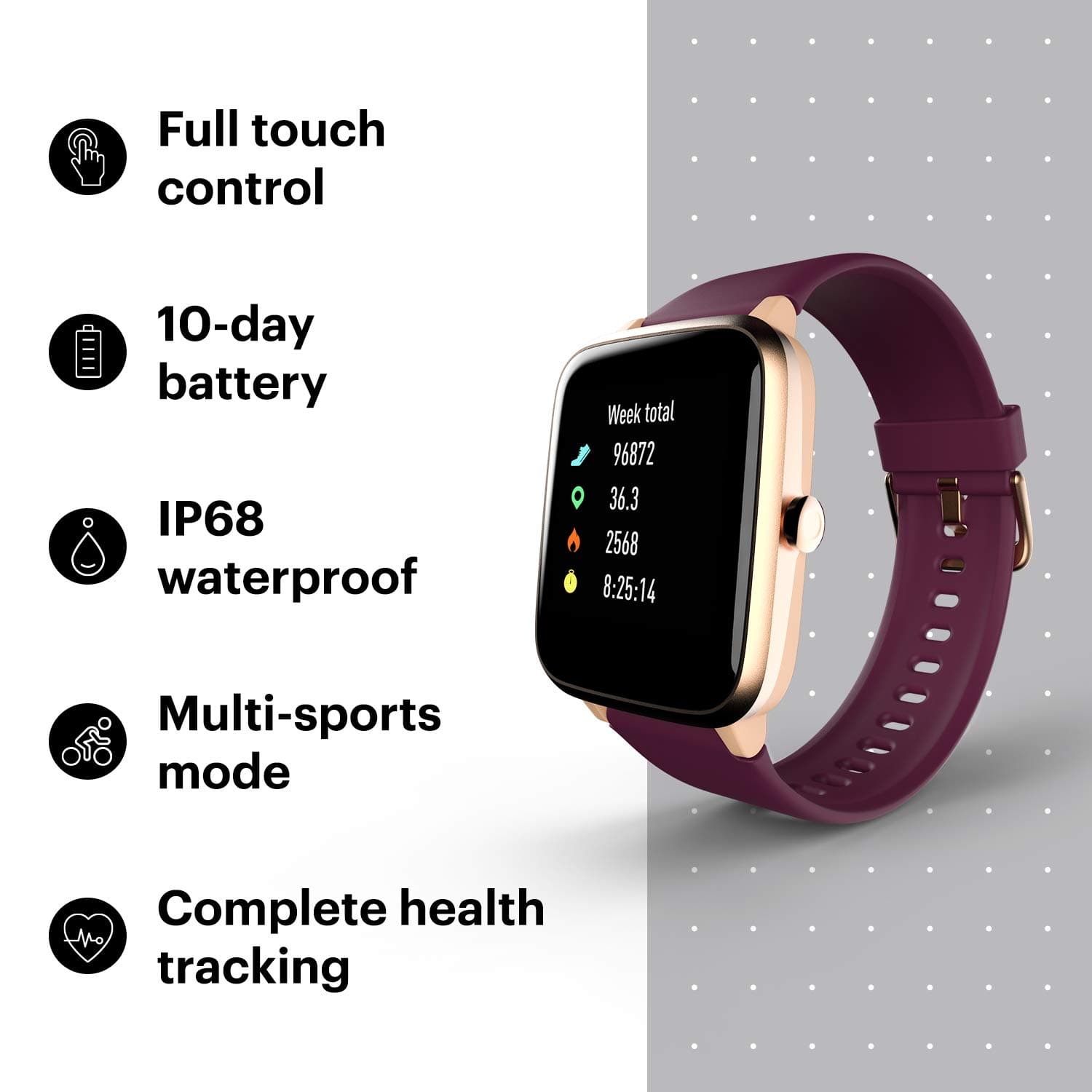 Noise Colorfit Pro 2 Full Touch Control Smart Watch 14