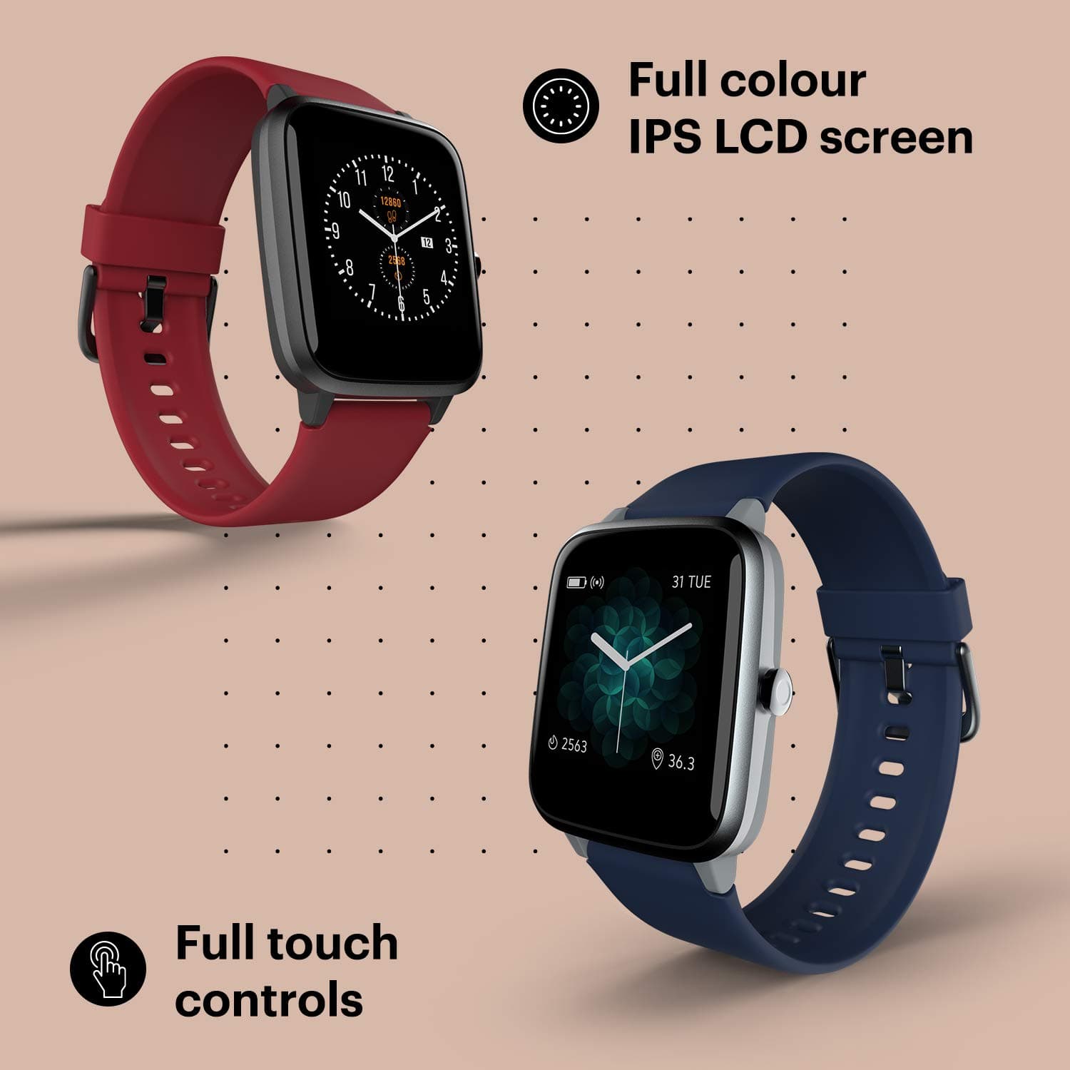 Noise Colorfit Pro 2 Full Touch Control Smart Watch 9