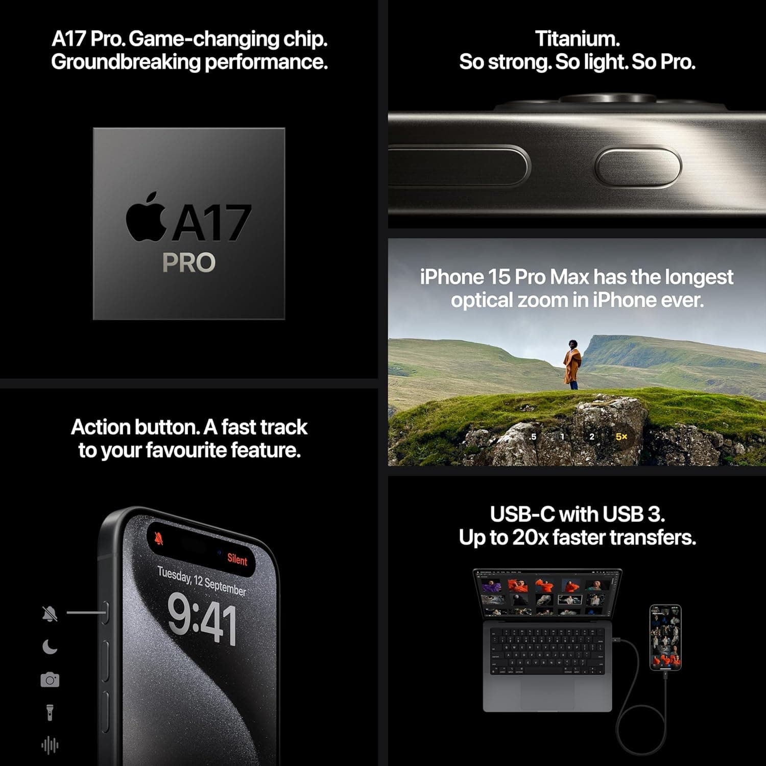 Apple iPhone 15 Pro Max 256GB with A17 Pro chip | Exchange and EMI Service 10