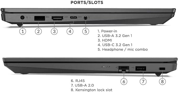 Lenovo v15 i5 11th Generation | 8GB RAM | 256GB SSD | 15.6" FHD Display 2