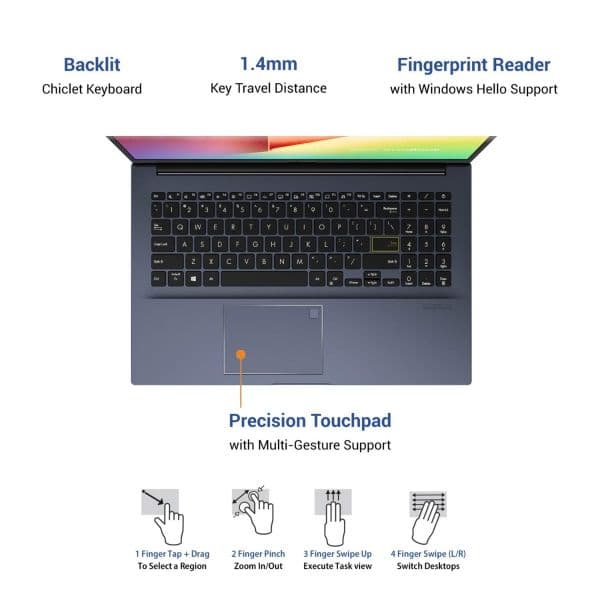 ASUS VIVOBOOK X515EA i5 11TH GEN/ 8GB/ 256GB/ 15.6" FHD/ LONG BA 3