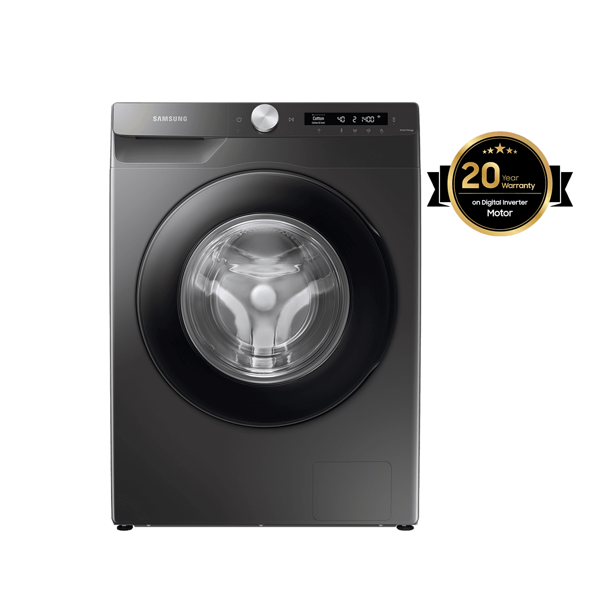 WW80T504DAN-8KG | Front Load Washing Machine with AI Control Eco Bubble Technology