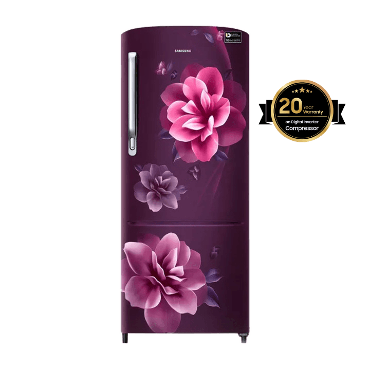 RR20C2722CR Samsung Single Door Refrigerator, 192L