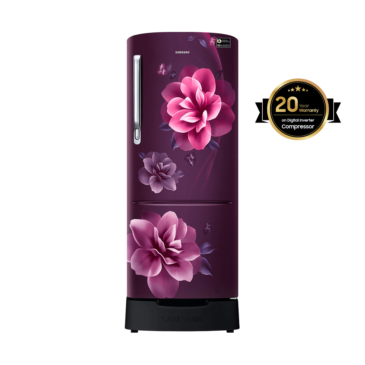 RR22T282ZCR Samsung Single Door Refrigerator, 192L