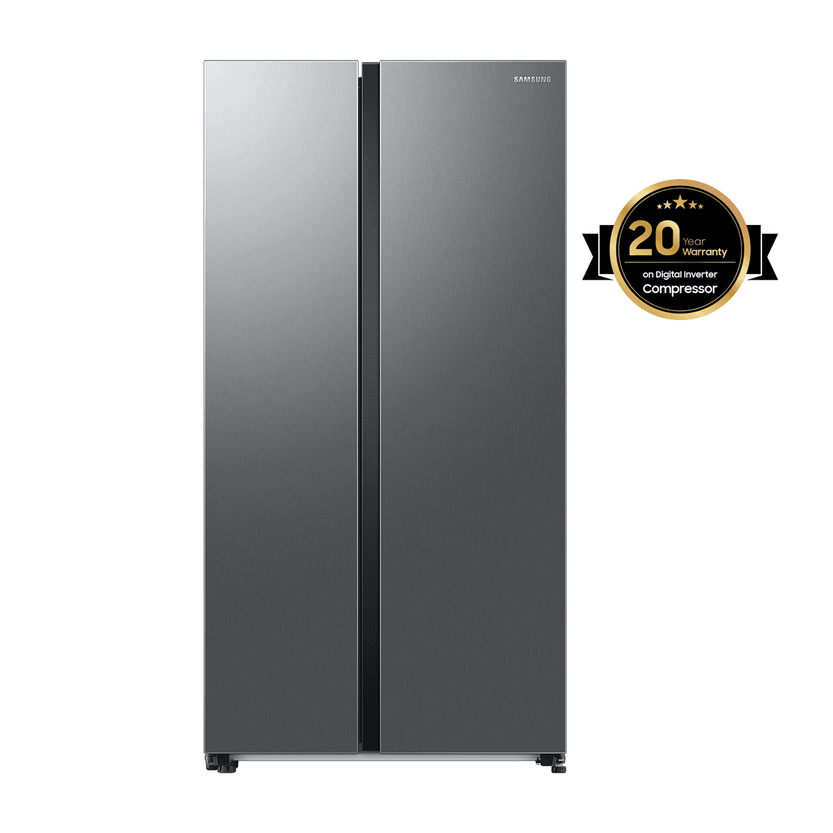 RS76CG8003S9/IM Samsung Side-by-Side Refrigerator with Smart Conversion, 653L
