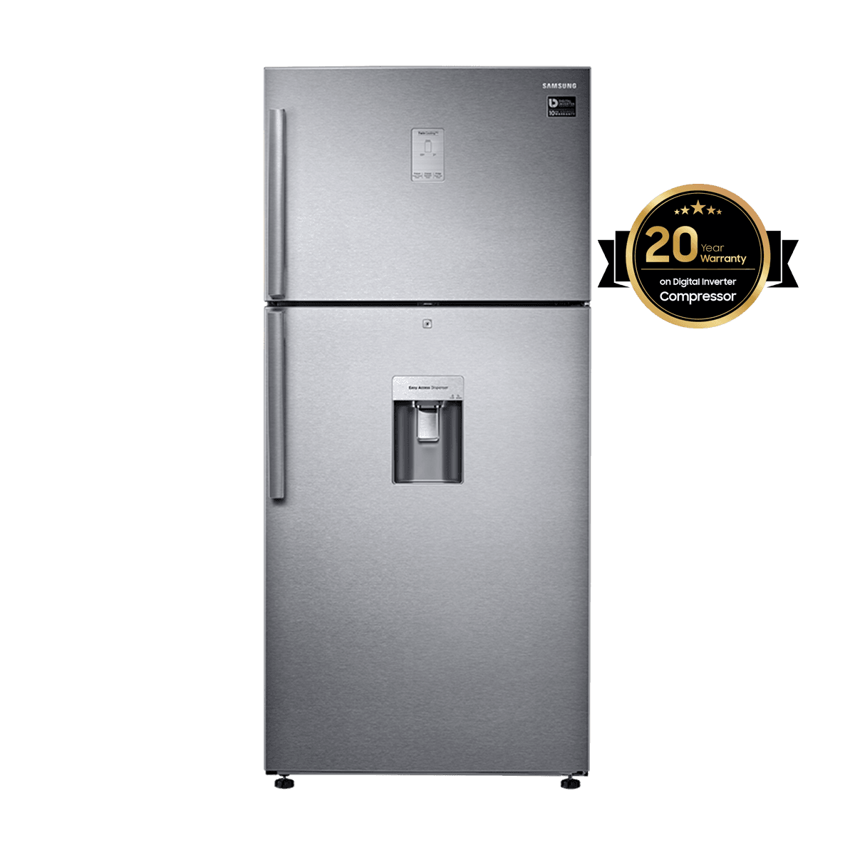 RT54K6558SL Samsung Top Mount Freezer with Twin Cooling Plus, 523L