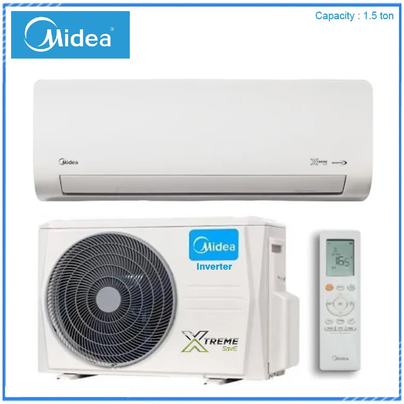Midea DC Inverter Wall Mounted 1.5 ton Air Conditioner (Xtreme Save series)
