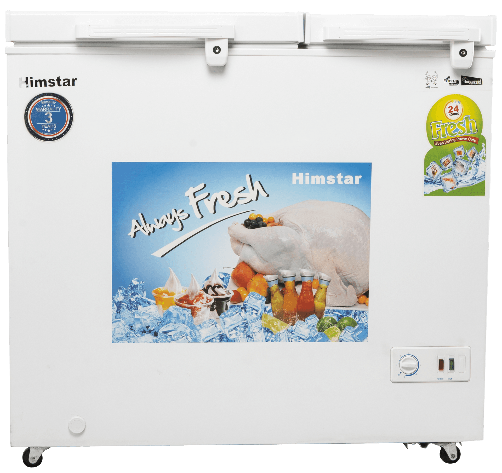 HC-32D96DDWG/WB 320L - Himstar Deep Freezer