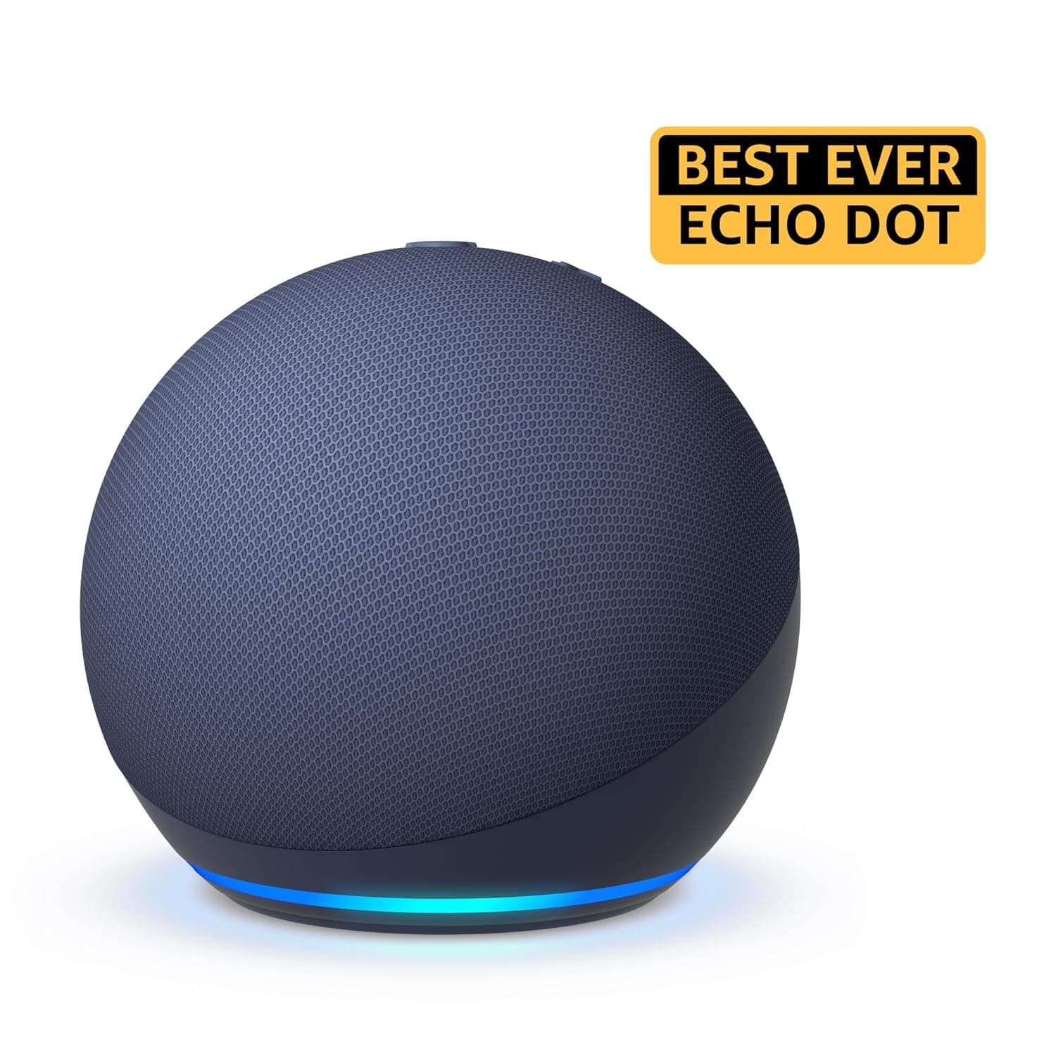 Amazon Echo Dot (5th Gen) | Smart speaker with Bigger sound, Motion Detection, Temperature Sensor, Alexa and Bluetooth| Blue 3