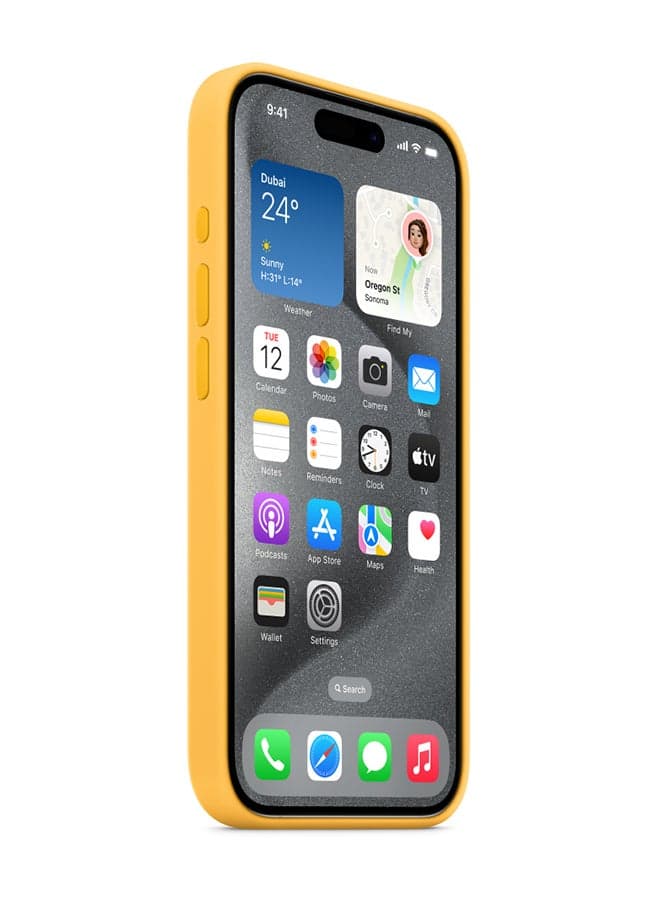 Apple iPhone 15 Pro Silicone Case With MagSafe 3