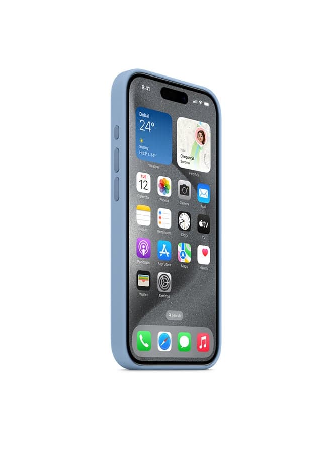 Apple iPhone 15 Pro Max Silicone Case with MagSafe 1