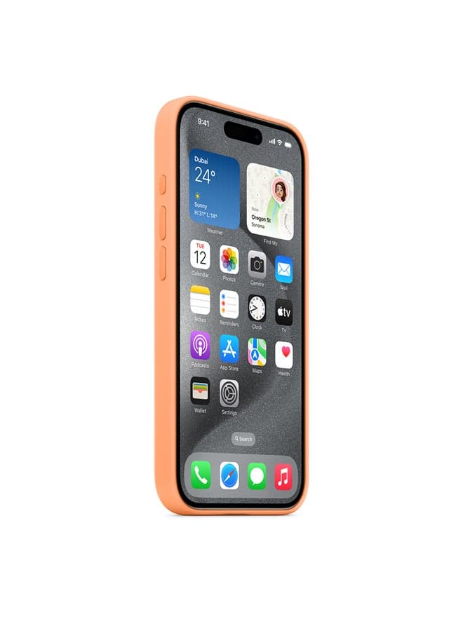 Apple iPhone 15 Pro Max Silicone Case with MagSafe 2