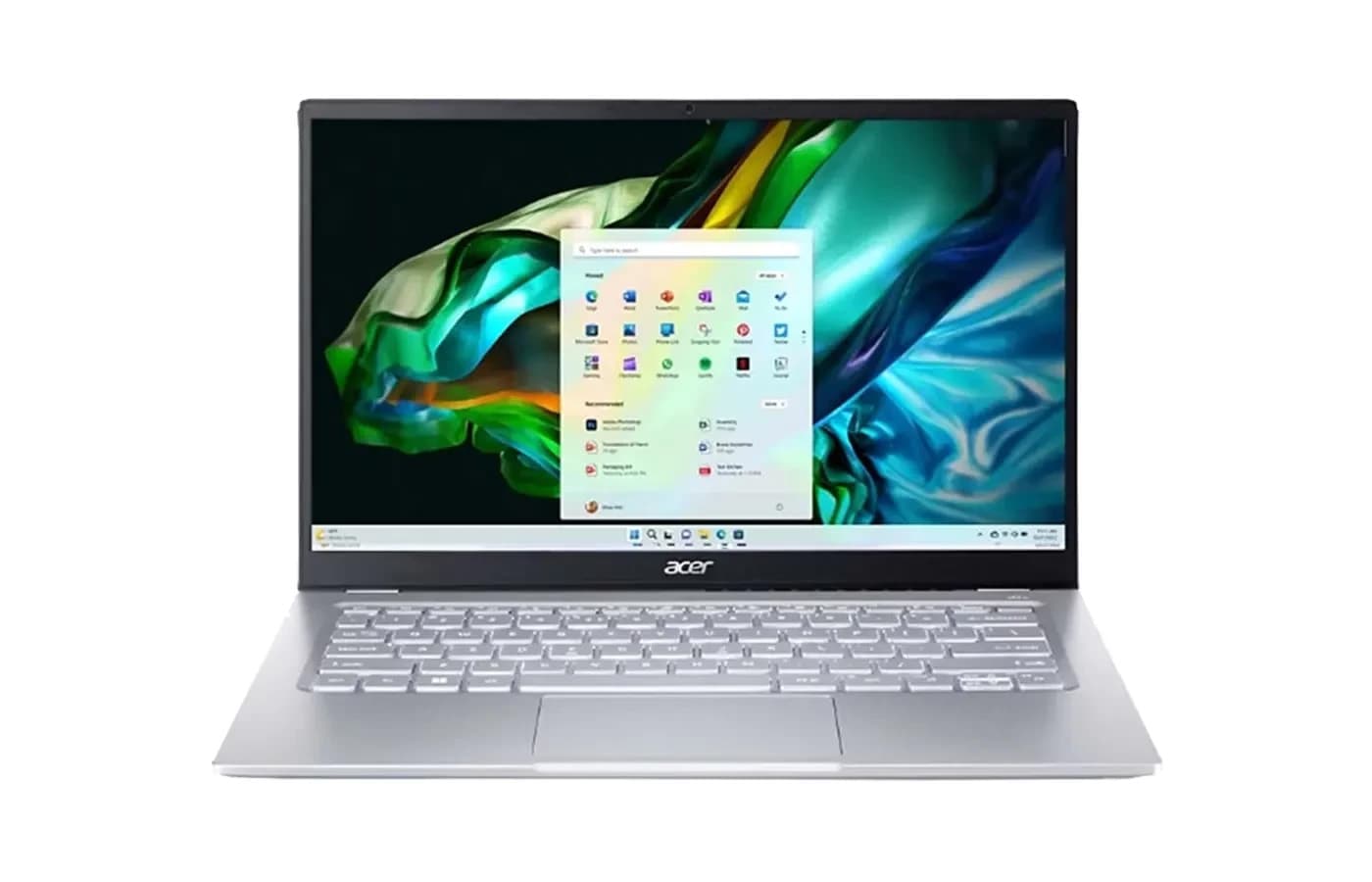 Acer Swift Go 14 (AMD Ryzen 5 7430U Processor | 16GB RAM | 512GB SSD | AMD Radeon Graphics Card | 14-inch FHD (1920 x 1080) IPS Display| Fingerprint Reader) 1