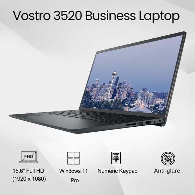 Dell Vostro 3520 i3 12th Gen | 8GB RAM | 512GB SSD | 15.6" FHD 120Hz Display Laptop 6