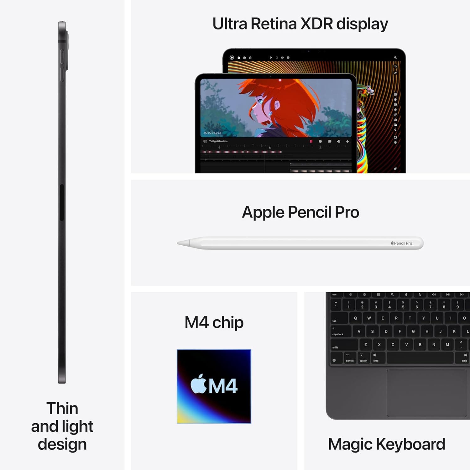 iPad Pro 11" M4 Chipset 512GB Wifi Only 3