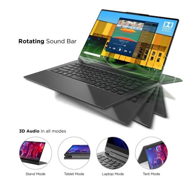 Lenovo Yoga 9 2021 14ITL5 11th Gen i7-1185G7 / 16GB RAM / 512GB  4