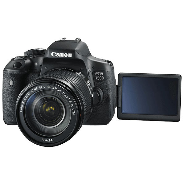 Canon EOS 750D (Kit -EF-S 18 - 55 Mm IS STM) DSLR Camera