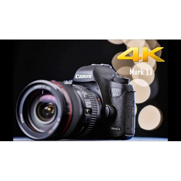 Canon EOS 6D Mark II Without 24-105mm Lens - Full Frame Camera