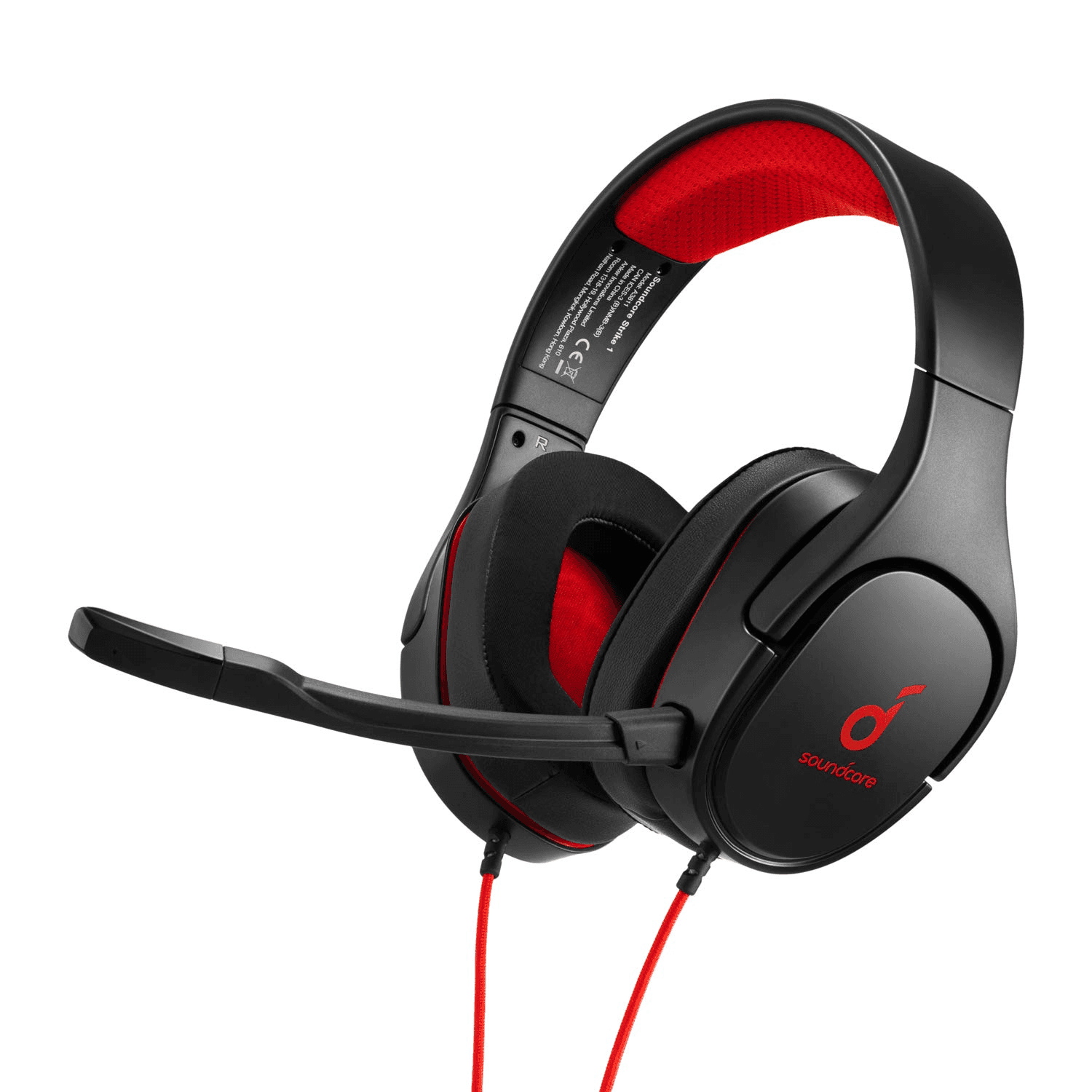 Anker Soundcore Strike 1 Gaming Headset for FPS Games Noise Isolating Mic and Cooling Gel-Infused Cushions