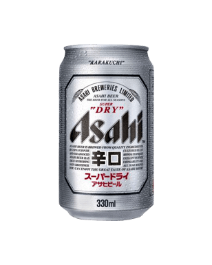 Asahi Super Dry Beer Can 330ML